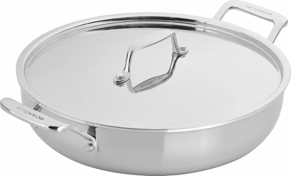 Scanpan Fusion 5 Serveringspanna med lock 28 cm